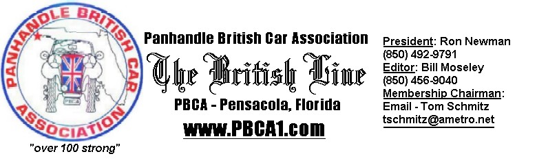 PBCA masthead from British Marque
